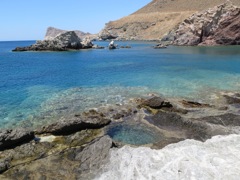 Hammam beach blue waters